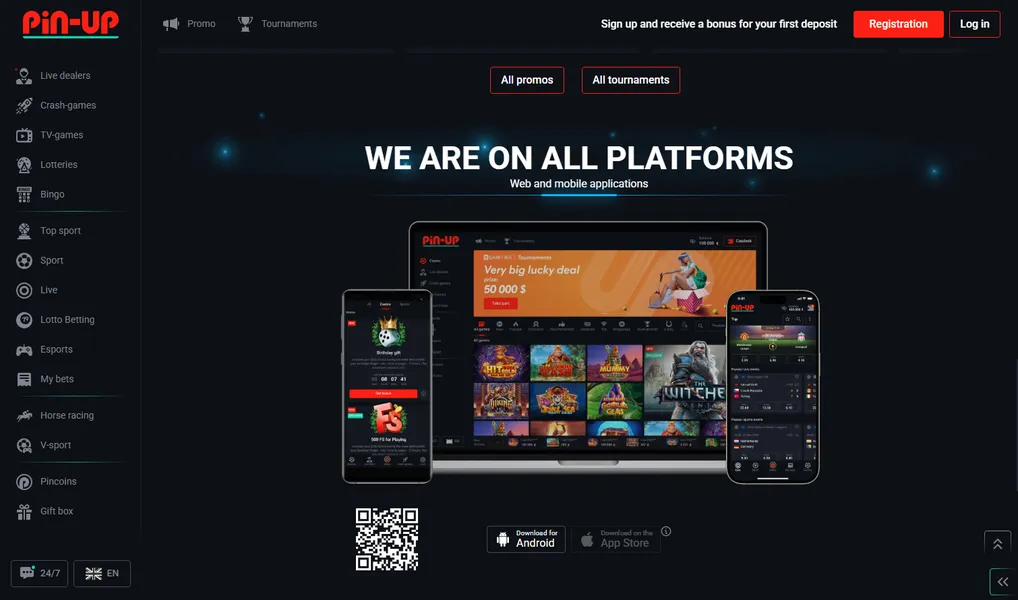 Pin Up indir ile Mobil Erişim